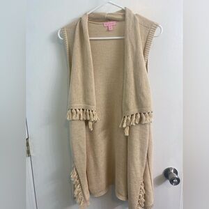 Lilly Pulitzer Cream Knit Cardigan